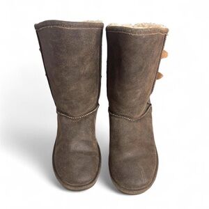 BearPaw Dark Brown Winter Boots